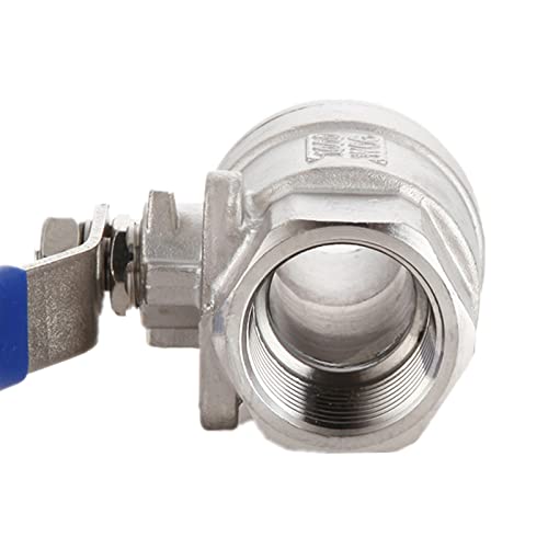 Válvula de bola de acero inoxidable KmoNo DN25 para reparar tuberías con rosca 4