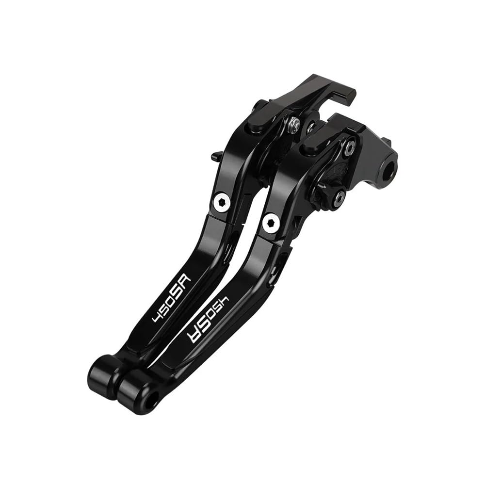 MLIOJU Motorcycle Clutch Lever 450SR Motorcycle Accessories Adjustable Extendable Foldable Brake Clutch Levers for 450SR 450 SR/SS 450SS 2021 2022 2023