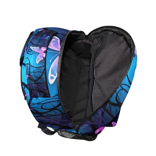 Sac à dos papillon ordinateur portable imperméable multi-poche - 6