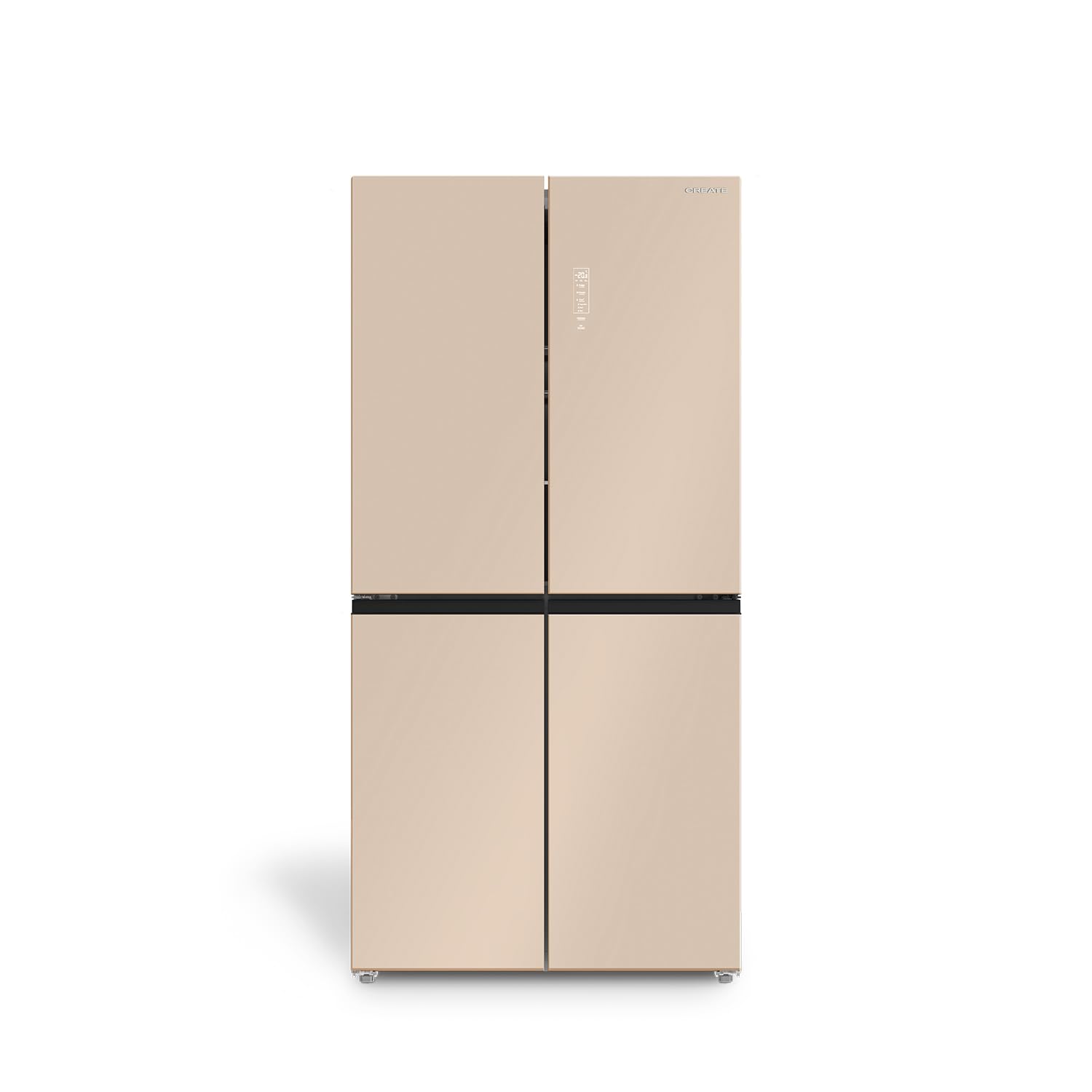 CREATE / FRIDGE STUDIO SIDE BY SIDE 550 / Fridge style Side by side 550L sand / 91 x 70.5 x 178 cm/No frost. holiday mode. antibacterial treatment. touch electronic. 158W — view 32