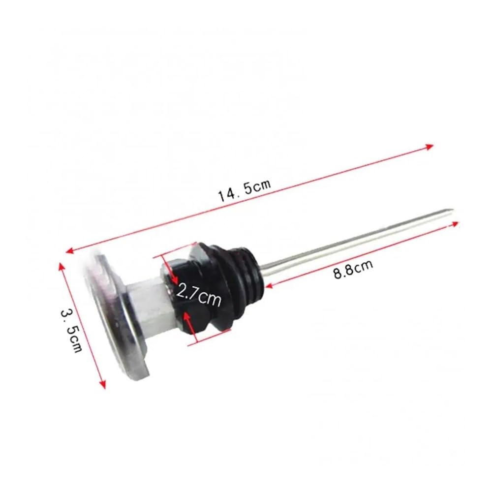 Indicatore Temperatura Accessori per Motociclette Asta Livello Serbatoio Dell'olio Indicatori Temperatura Serbatoio Dell'olio Asta Livello Dell'olio per Motociclette per ATV