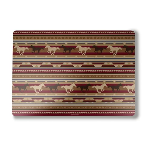 Laptop Skin Compatible with Surface Laptop 7 15" (2024) - Western Horses - Premium 3M Vinyl Protective Wrap Decal Cover - Easy to Apply | Crafted in The USA by MightySkins