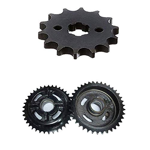 Image of AllExtreme EX-034 Chain Sprocket Kit for Bullet Classic Electra and Standard (Set of 3)