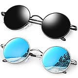 👓【MATERIALES DE CALIDAD】: Las lentes de las gafas de sol están fabricadas con materiales compuestos de alta calidad, este material tiene muy buena tenacidad, tiene las características de resistencia a caídas y resistencia al rayado, lo que hace que nuestras gafas de sol sean muy duraderas. Al mismo tiempo, las gafas de sol hechas de este material pueden restaurar los colores verdaderos en la mayor medida posible, y el usuario no tendrá la sensación de distorsión ni mareos.