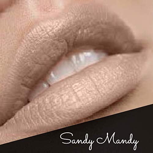 Premium Long Lasting Matte Nude Lip Liner Pencil |"Sandy Mandy" | Soft Beige | Ultra Wear Lip Liner | By The Clique #TOP1