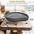 Heated Bird Baths for Outdoors for Winter - 60W Thermostatically Controlled Heated Bird Bath for Outside Winter, Large Capacity Heated Birdbath for Outdoors for Winter Garden Yard Lawn Decor - Gray