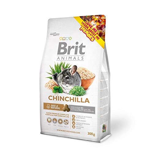 Allco Brit Animals Chinchilla Complete - Comida para china (300 g)