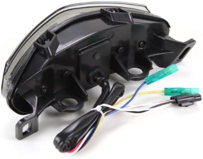 Integrated Sequential LED Tail Lights Smoke Lens for 2009-2011 Kawasaki Ninja 650R & ER-6n