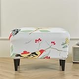 Tissu de Haute Qualité: Le tissu polyester rend ces housses plus rebondissantes et durables. Doux, épais, confortable, flexible et anti-rides. Non seulement il protège votre pouf des taches, des taches quotidiennes, mais il renouvelle également la décoration de votre maison, créant un aspect frais pour votre pouf usé.