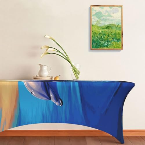 Nappe dauphin extensible ajustée nappe de table 1.8m banquet - 8