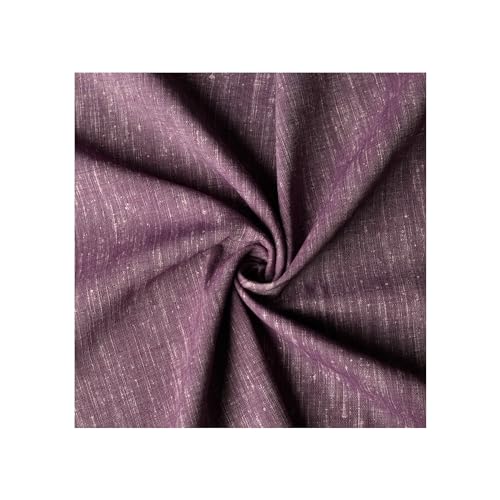 Image of Unstitched Cotton Fabric for Men and Women - Light Weight Trending Self Pattern Khadi Cotton Fabric Material (5 Meter, Blue Violet)