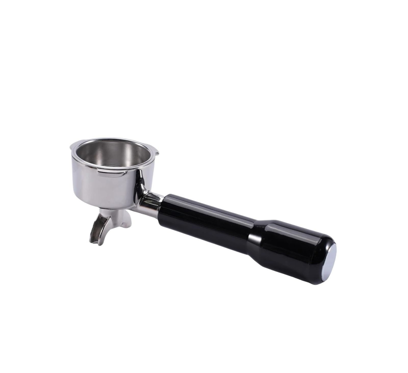 Portafiltro De Café Con Doble Boquilla De 51mm Y 3 Orejas, Homix H11, Compatible Con Oster, Compatible Con HiBREW, Mango De Repuesto For Cafetera(51mm 3Ear Black)