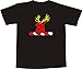 Produktbild Black Dragon - T-Shirt E752 - Grafik - Comic Design - Roter Hirsch mit großem Geweih - Funshirt Mann Frau Party Fasching Geschenk Arbeit - Bedruckt