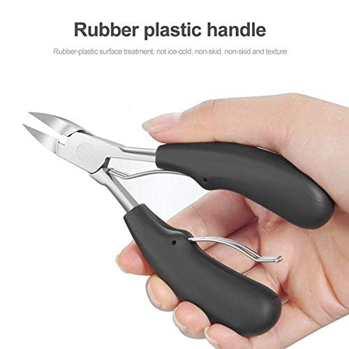 Image of Professional Surgical Grade Stainless Steel Ingrown Big Thick Nails Nippers Cutters with File for Elderly, Seniors, Men