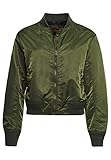 Superdry Womens MA1 Bomber, Trekking Olive, XS
