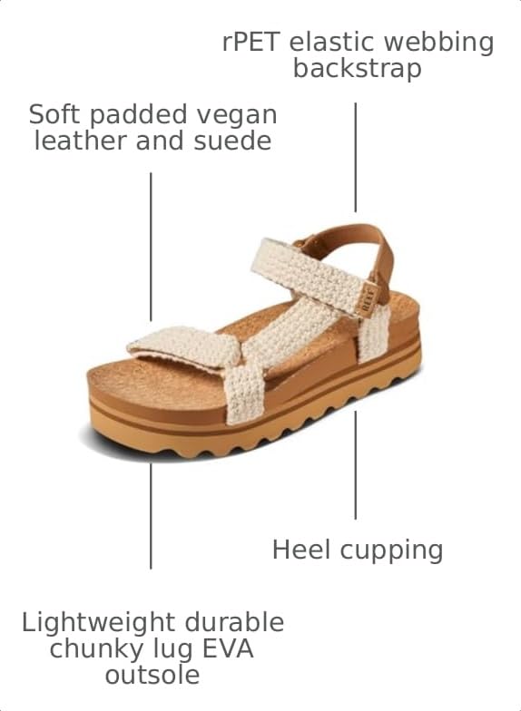 Image of REEF Women's Cushion Rem Hi Platform Sandals