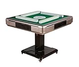 Mose Cafolo Automatic Mahjong Foldable Table, MahJongg Game Shuffle Machine for American Chinese Style, 2 Sets of 174pcs 44 mm X-Large Magnetic Tiles
