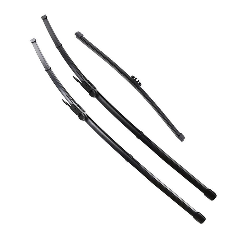 Limpiaparabrisas Juego De Escobillas Limpiaparabrisas Delanteras Y Traseras 28 "28" 15" para Ford para Edge MK2 2015 2016 2017 2018 2019
