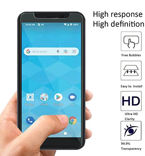 [ 4-Pack ] Covthch For Wiko Life 3 Glass Screen Protector Tempered, 9H Hardness High Definition Anti-Fingerprint [Anti-Scratch] Shatter Resistant [Bubble Free] Case Friendly High Touch Sensitive Flim #TOP3