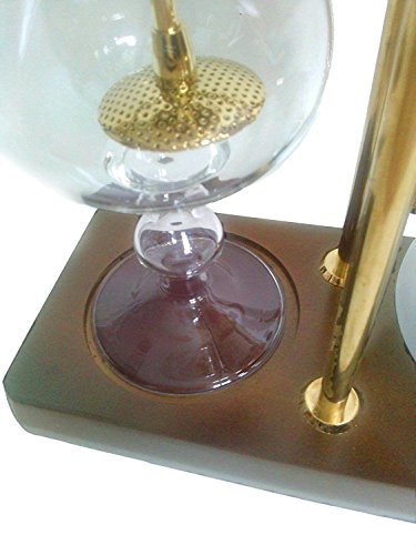 Nispira Belgian Belgium Luxury Royal Family Balance Syphon Siphon Coffee Maker Gold Color