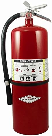 Amerex A411 ABC Dry Chemical Fire Extinguisher with Aluminum Valve, 20 lb.