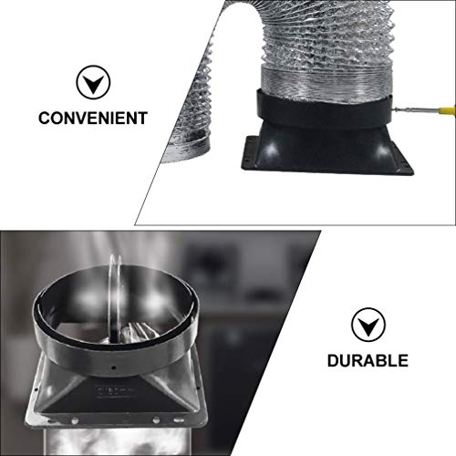 Lurrose 2 Pcs Exaustores de Cozinha De Plástico Válvula Anti Odor de Cozinha Gama Pipe Anti Cheiro d