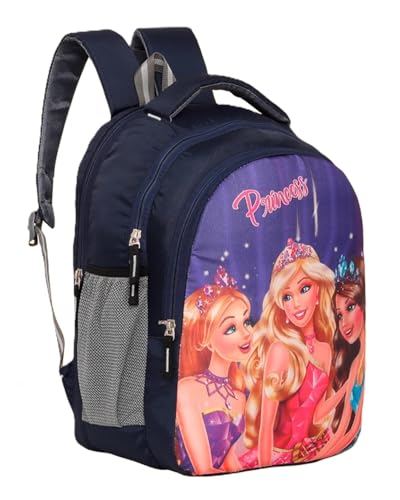 Image of 30L School Bag Plush Backpack, Cartoon Print Backpack, Preschool Bags for Boys & Girls (3-7 Years) for Nursery to 2nd Class Kids - Lightweight, Padded Straps