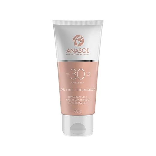 Protetor Solar Facial FPS 30 Base Clara 60g - Anasol