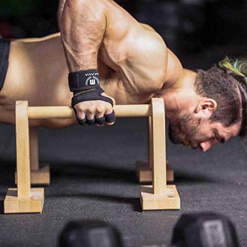 Mava Sports Cross Training Gloves With Wrist Support For Wods, Gym Workout, Weightlifting & Fitness-Extra Padding Against Calluses For Men & Women - Best Weight Lifting Gloves For A Strong Grip, Pair. #TOP3