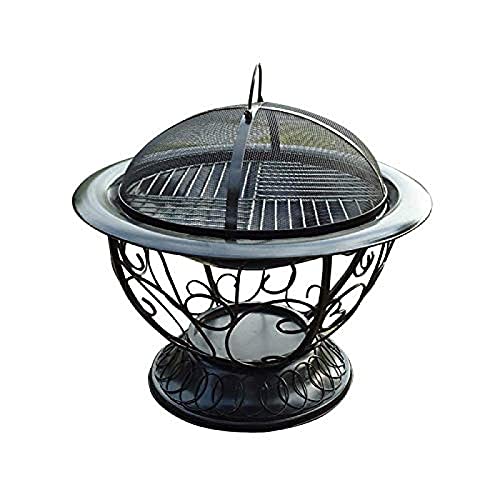 Imagen de ZJFHEYUO Parrilla para fogatas, brasero