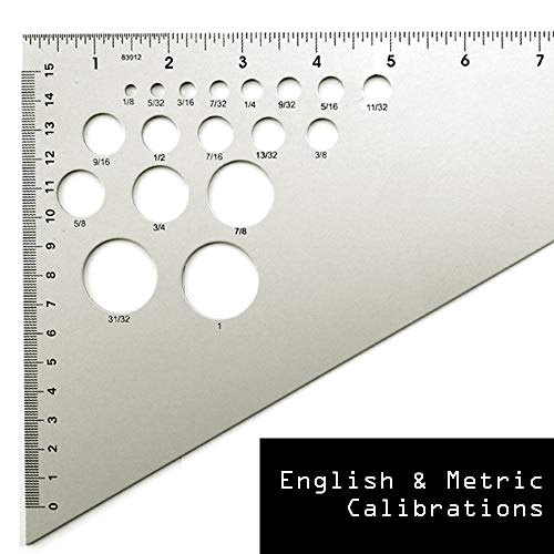 Ludwig Precision 30-60-90 Degree Drafting Triangle, 12-Inch #TOP2