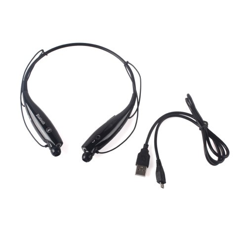 HITTIME Wireless Bluetooth Stereo Music Headset Universal Neckband HV-800 for cellphone (black)