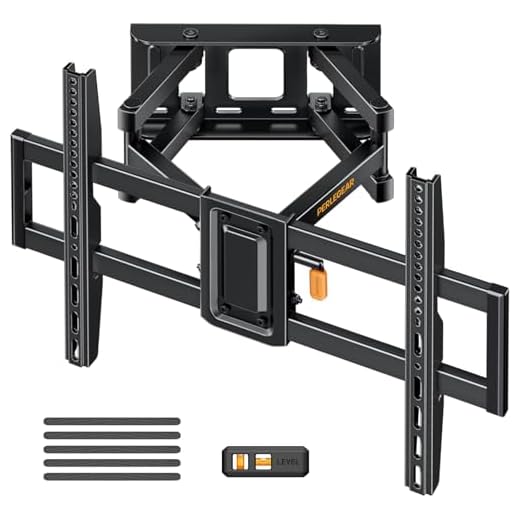 TV Wandhalterung, Schwenkbare Neigbare TV Halterung für 37-70 Zoll (94-178cm) LED LCD Flach & Curved Fernseher oder Monitor bis zu 60kg, max.VESA 600x400mm