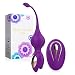 Kegel Balls Exercise Weight, Waterproof Silicone Ben Wa Balls for Women Beginners & Advanced, Rechargeable Remote Control Massage Ball Doctor Recommended for Bladder Control and Pelvic Floor Exercises