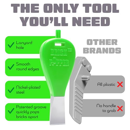 image for Brick Popper - World's Fastest Separator Tool - Efficient Remover for 