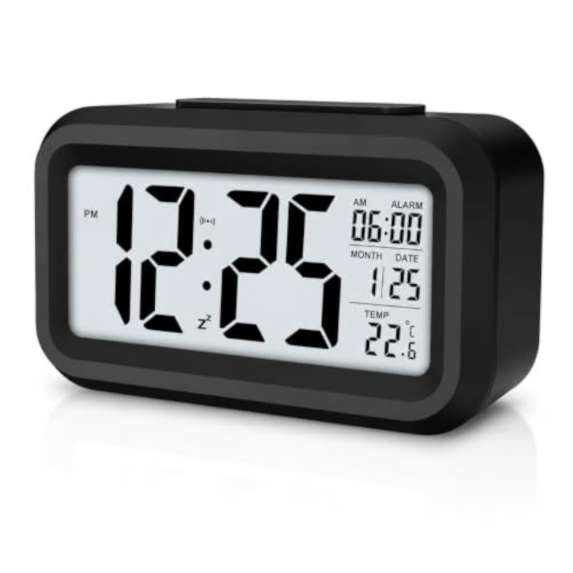 Digital Alarm Clock with Sleek Design