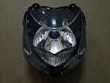 VITCIK Motorcycle Headlight Assembly for 848 streetfighter 2009 2010 2011 2012 Head Light Lamp Assembly Kit (Black)