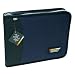 Roadpro LB-001BL Blue 10.5" x 8.5" Zippered 3-Ring Binder for Loose-Leaf Log Sheets