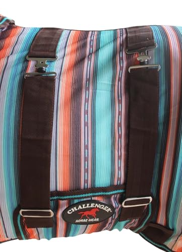 Image of Challenger Miniature Weanling Donkey Pony Horse Foal Summer Fly Sheet Serape 51838