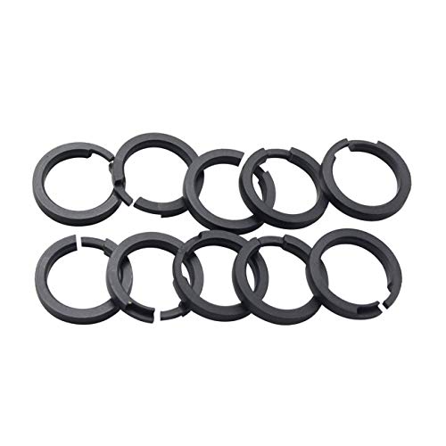 AIRSUSFAT 10 PCS Air Suspension Compressor Piston Rings For Benz W220 W211 Audi A6 C5 C6 Q7 A8 D3 Air Suspension Compressor Pump Repair Kit 2203200104 2113200304