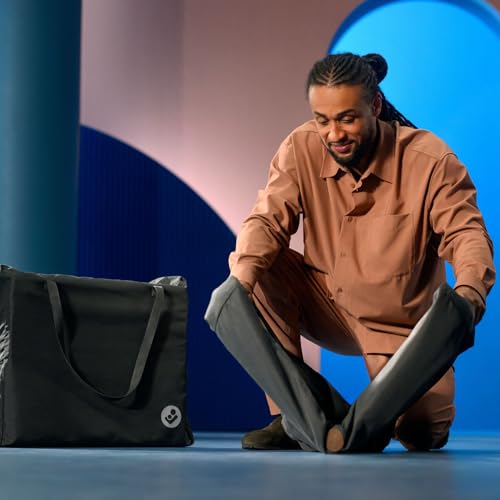 Maxi-Cosi Iris2, 2-in-1 Reisebett Baby, 0-3 Jahre, 0-15 kg, Kompaktes Reisebettchen, 2 Ebenen, Seitliches Einstiegsfenster, Faltbar & Leicht, Matratze Erweiterbar, Umweltfreundlich, Essential Grey