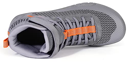 Sisttke Men's Wrestling Shoes Barefoot Sneakers Grey #TOP2