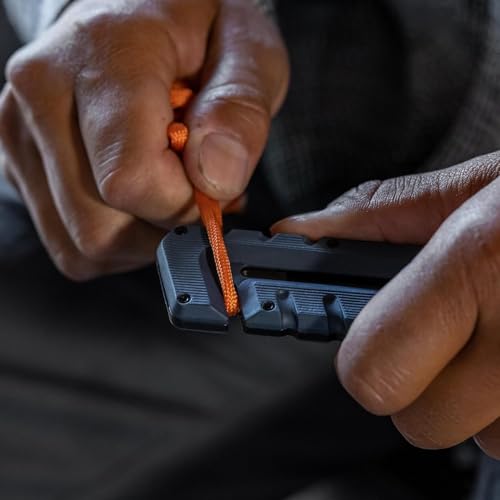 Image of Gerber Gear Prybrid Utility EDC Multitool Pocket Utility Knife, Razor Knife with Retractable Box Cutter Blade and Pry Bar, Coyote Brown