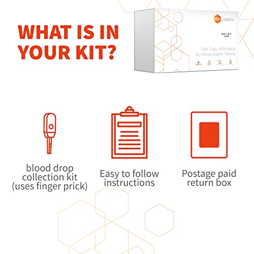 STD at Home Test for Women HIV-1 and HIV-2 by myLAB Box - Thumbnail 4