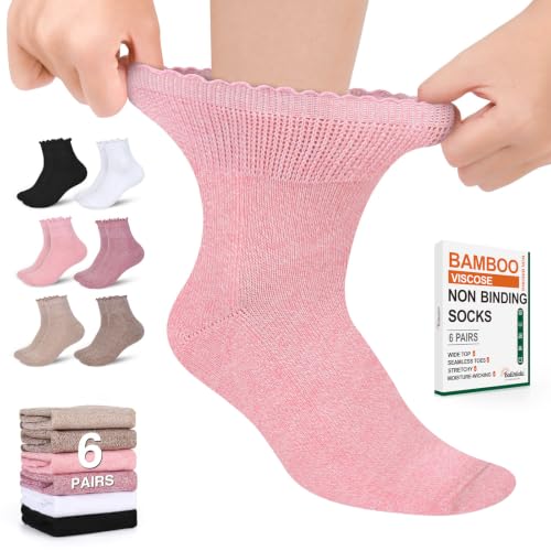 Bulinlulu Ruffled Neuropathy Socks