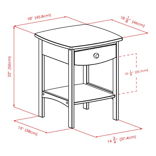 Winsome 20218 Wood Claire Accent Table thumb #2