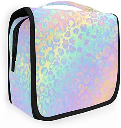 Miniatura 1 de Neceser colgante con diseño de mariposa y calavera, bolsa de viaje para artículos de aseo personal, organizador de artículos de tocador portátil,