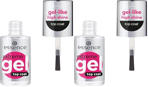Top Coat Gel Brillant Essence 4059729491763 – Vegan, Séchage Rapide - vue 4