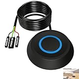 【Fonctionne avec le bouton d’origine】Bouton power PC grâce au câble répartiteur inclus, vous pouvez conserver le bouton du boîtier tout en utilisant le bouton externe. Les deux commandes fonctionnent simultanément pour une utilisation flexible et pratique.