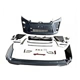 Wide Sad Face Front Rear Upgrade Body Kits Bumper Compatible for Toyota Hiace 300 2020 Bus Van Parts Accessories
